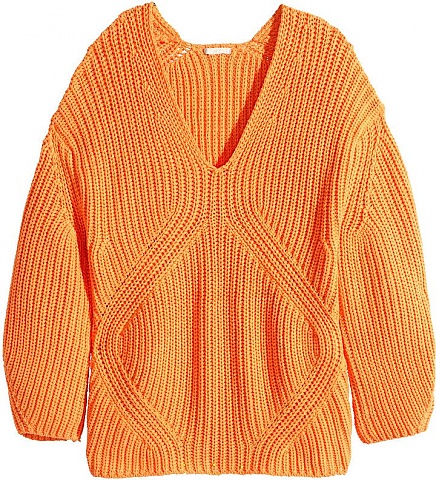 H&M - Oversized Rib-knit Sweater 